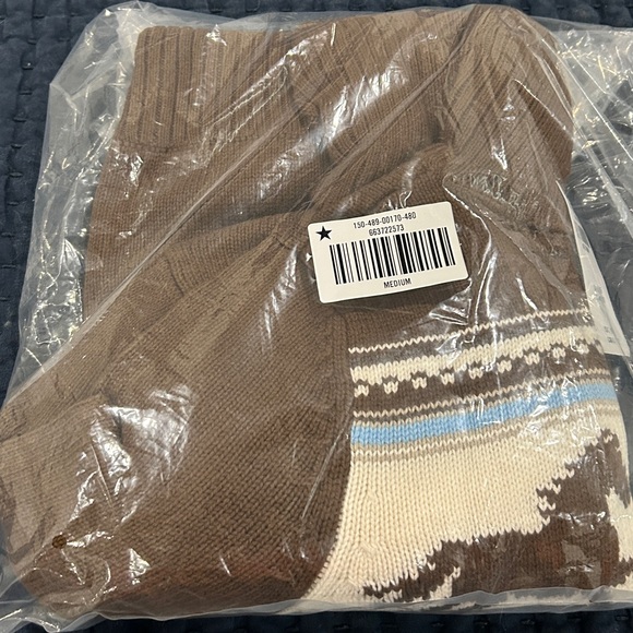 NWT Abercrombie & Fitch Equestrian Horse Western Sweater Cardigan PRICE FIRM!! - Picture 13 of 15